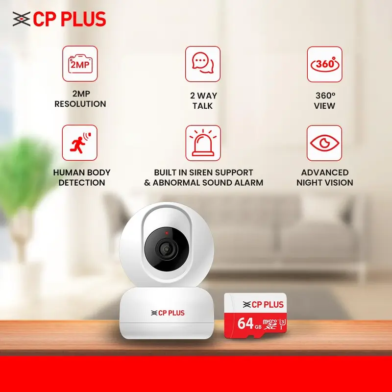 CP Plus camera for home surveillance